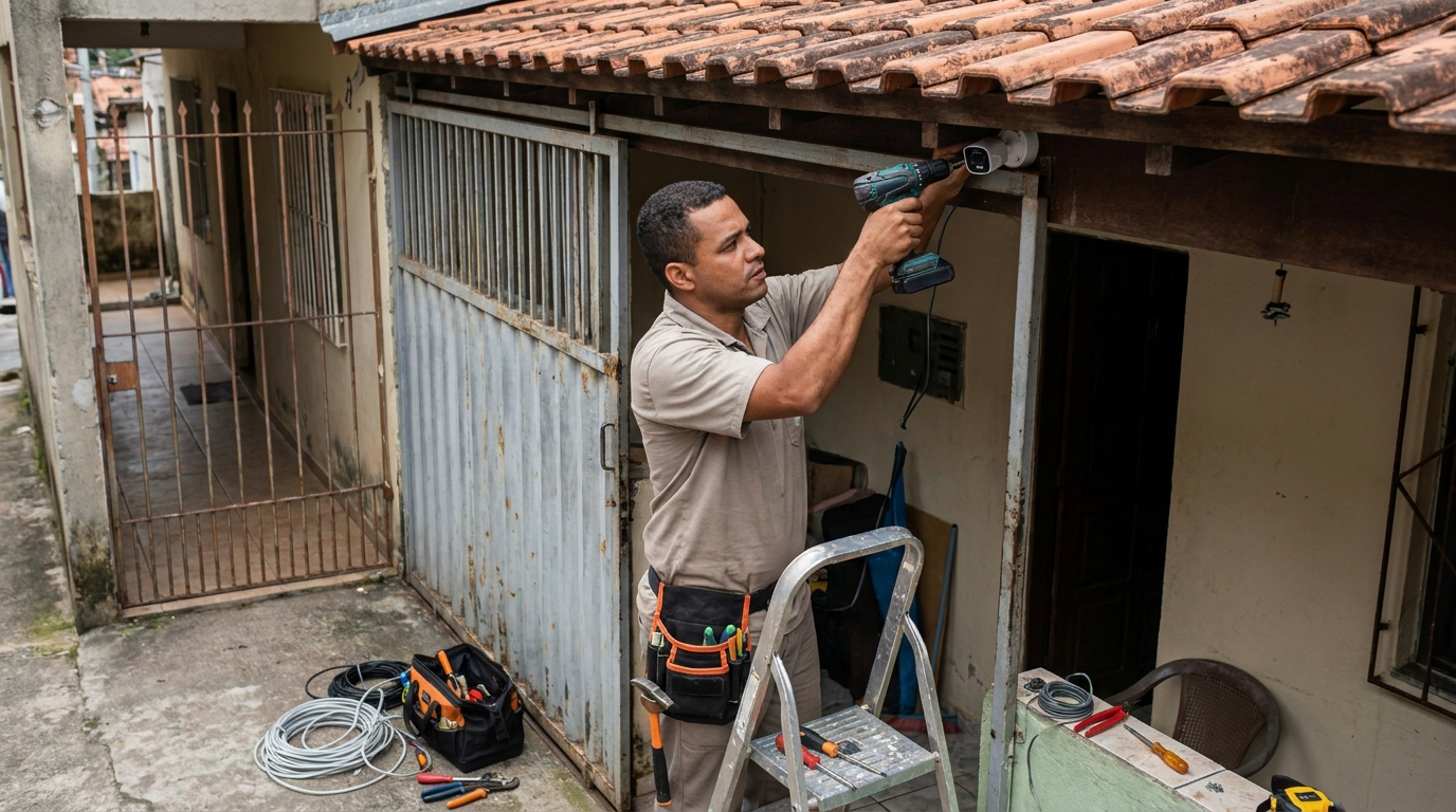 Instalacao de cameras de seguranca em Sete Lagoas‑MG